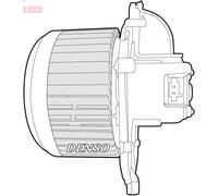 Ventilatore abitacolo DENSO DEA07018 per PARTNER TEPEE 1.6 2008-2018