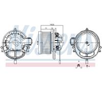 Ventilatore abitacolo per ALPINA BMW 1 2 3 4 B3 B4 D3 D4