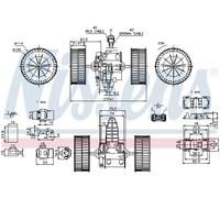 Ventilatore abitacolo per ALPINA BMW 5 6 B5