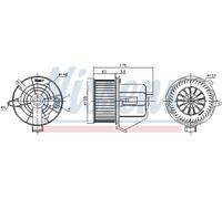 Ventilatore abitacolo per CITROËN DS C3 DS 3 DS 3 / DS 3 CROSSBACK DS3