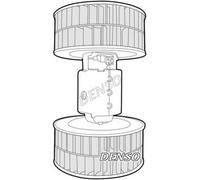 Ventilatore abitacolo PER Mercedes 124 Tre Vol 230 E 97 KW 132 CV