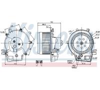Ventilatore abitacolo per MERCEDES-BENZ LC CLK SL