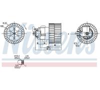 Ventilatore abitacolo per OPEL VAUXHALL CALIBRA CAVALIER VECTRA
