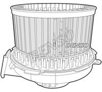 Denso Soffiatore interno DEA21010 guida a Sx per Peugeot e Citroën