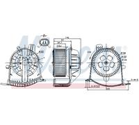 Ventilatore abitacolo per RENAULT GRAND SCÉNIC SCÉNIC