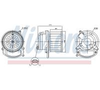Ventilatore abitacolo per RENAULT MEGANE