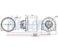 Ventilatore abitacolo per SAAB 9-5