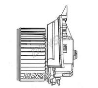 Ventilatore abitacolo PER Vauxhall Corsa MK III (D) 1.0i 12V 48 KW 65 CV