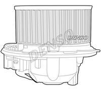 Ventilatore abitacolo PER VW Caddy III MPV/Space W. 1.6 TDI 55 KW 75 CV