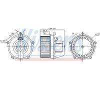 Ventilatore abitacolo per VW CALIFORNIA TRANSPORTER