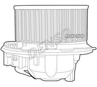 Ventilatore abitacolo PER VW Caddy III / 2.0 EcoFuel 80 KW 109 CV