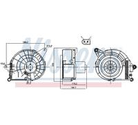 Ventilatore abitacolo posteriore per MERCEDES-BENZ VIANO VITO