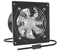 Ventilatore ad alta capacità da 6 pollici for cucina, bagno, garage, seminterrato, ufficio, ambiente commerciale,Resistenza