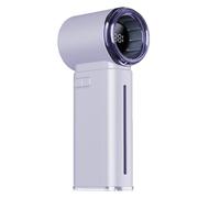 Ventilatore Ad Alta Velocità Portatile - Ventilatore D'aria Portatile Mini Ventilatore Personale | Display Digitale Ventilatore Senza Lampada A Mano, Dispositivo Di Raffreddamento A Spruzzatore A Raw