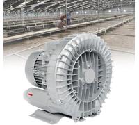 Ventilatore ad anello industriale a vortice, 550 W/380 V, per laghetti da pesce, officine e fattorie, aeratore ad alta efficienza per piscine da 220 V/380 V