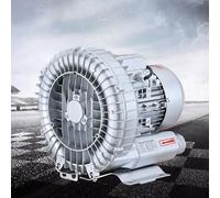 Ventilatore ad anello Vortex per stagni di pesce, pompa per vuoto industriale ad aria soffiata da 0,33-1,49 HP, aeratore ad alta efficienza per ossigenazione acquatica, modello 370W/0.5HP