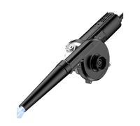 Ventilatore, Angle Grinder To Blower Adapter Blower， Vacuum Cleaner 2 In 1 Garden Leaves Removal Snow Removal Suitable For M10 Grinder a bassa rumorosità(SET-A)