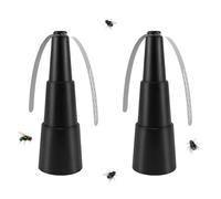 Ventilatore anti mosche, anti-mosche, silenzioso, repellente telescopico contro mosche, ventilatore repellente per insetti volanti, modalità sospesa o posata, per terrazze, ristoranti e esterni (2