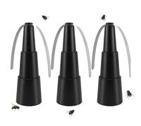 Ventilatore anti mosche, anti-mosche, silenzioso, repellente telescopico contro mosche, ventilatore repellente per insetti volanti, modalità sospesa o posata, per terrazze, ristoranti ed esterni (3