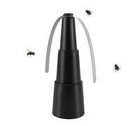 Ventilatore anti mosche, anti-mosche, silenzioso, repellente telescopico contro mosche, ventilatore repellente per insetti volanti, modalità sospesa o posata, per terrazze, ristoranti ed esterni (1