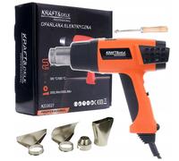 Ventilatore Aria Calda Pistola 2000W Macchina Saldatura Plastica + Ugello