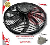 Ventilatore Aspirante Ventola Assiale Spal VA18-BP71/LL-59A 24v Diametro 385mm