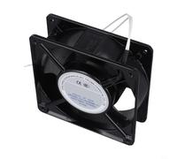 Ventilatore assiale a cassetta per camino con pale in metallo resistenti alle alte temperature, funzionamento silenzioso, dimensioni compatte 120 x 120 x 38 mm per una circolazione efficiente