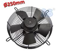 Ventilatore assiale aspirante Ø 250 mm 55 W 220 v - con motore e griglia