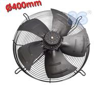 Ventilatore assiale aspirante Ø 400 mm 190 W 220 v - con motore e griglia
