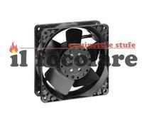 VENTILATORE ASSIALE CON STRUTTURA E ROTORE IN METALLO STUFA PELLET EDILKAMIN