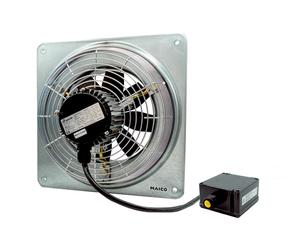 Ventilatore assiale da parete DZQ 35/4 B Ex t, piastra da parete, trifase, ATEX per polveri, 2660m3/h di Maico - 0083.0208