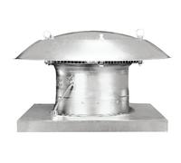 Ventilatore assiale da tetto DZD 40/4 B a scarico orizzontale, trifase, DN400 di Maico - 0087.0222