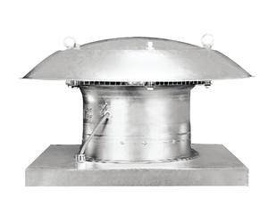 Ventilatore assiale da tetto EZD 25/4 D a scarico orizzontale, a corrente alternata, DN250 di Maico - 0087.0487