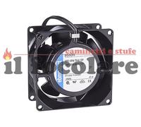 VENTILATORE ASSIALE IN METALLO EBM STUFA PELLET EBM 80x80X38 12W EBM8550N