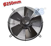 Ventilatore assiale premente Ø 250 mm 55 W 220 v - con motore e griglia