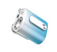 Ventilatore auto 100 velocità Raffreddatore d'aria con display a LED | Ventilatore a pinza girevole a 360 gradi per spiaggia, pesca, escursionismo, campeggio, passeggino, camera da letto, casa
