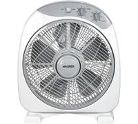 VENTILATORE BOX MAURER 30CM 3VEL. TIMER 1H BIANCO/GRIGIO