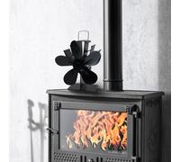 Ventilatore bruciatore a legna 5 pale per distribuzione efficiente del calore e