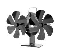 Ventilatore Bruciatori Legna Ventilatore For Stufa Alimentato A Calore 12 Pale For A Legna For Combustione Di Tronchi For Camino Silenzioso A Risparmio Energetico Con Protezione Dal Surriscaldamento