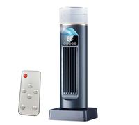 Ventilatore CA portatile, ventilatore per condizionatore d'aria | Ventilatore AC climatizzatore personale, raffreddamento silenzioso senza bolle a 6 velocità con telecomando per camera da