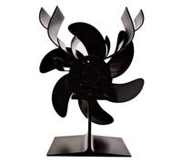 Ventilatore Camino Comfort Interno Design 6 Pale Resistenza Alte Temperature