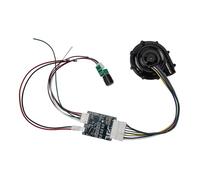 Ventilatore centrifugo 12V/24V+Azionamento Plastica Nero WS7040-12-X200N/WS7040-24-V200N Piccolo ventilatore senza spazzole(WS7040-24V and Drive)
