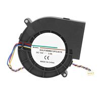 Ventilatore Centrifugo 12V 3,8A, Flusso d'Aria 190CFM, Cuscinetti a Sfere Doppie, Ventola Raffreddamento Compatta - Alta Efficienza, Basso Rumore, Ideale per Ventilazione e