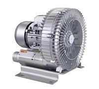Ventilatore centrifugo a vortice ad alta pressione, 90W-200W Potente pompa ad aria a vortice con soffiante industriale, pompa a vuoto Aeratore for laghetto for pesci(120W 220)