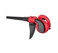 Ventilatore centrifugo, Aspiratore d'aria AC 220 ad alta potenza e aspirazione Collettore di polveri for computer palmare portatile, Attrezzo da giardino for utensili elettrici più puliti(Rosa)