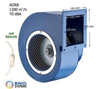 Ventilatore Centrifugo Con/Senza Regolatore, Radiale, Compatti, Schmiedefeuer