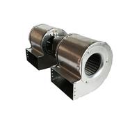 Ventilatore centrifugo Doppia aspirazione EMMEVI FERGAS 207700 CFD-da 80X83-35; per Stufa a Pellet - Lungo 303 mm Bocchette 2 x 108x50mm