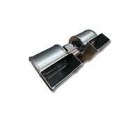 Ventilatore centrifugo EMMEVI - FERGAS CFD-DA 80X83-35 cod. 207722 doppia aspirazione lunghezza totale 310 mm, dimensioni bocchetta 2 x 108x50 mm, per stufe a pellet