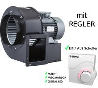 Ventilatore Centrifugo Radiale Compatti Turbo 2600m ³ H+ Regolatore