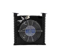 Ventilatore centrifugo, Scambiatore di calore del radiatore dell'olio raffreddato ad aria del radiatore idraulico AJ0510T-CA 10L/Min for idraulico CNC for Pumb a palette VP20 VP30(AF0510T-CA,DC24V)